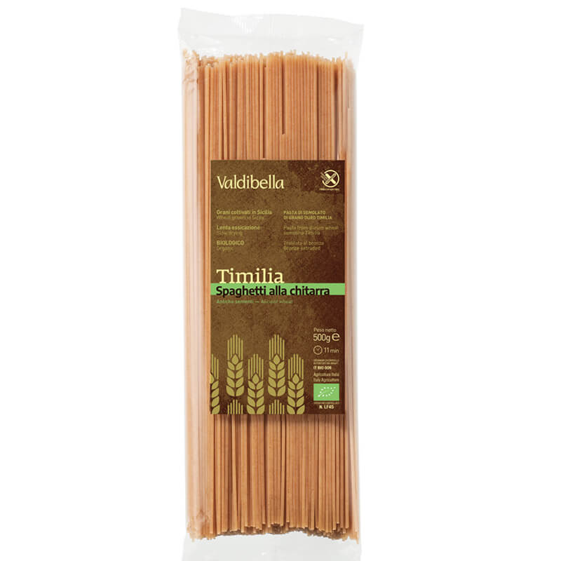 Spaghetti from Timilìa guitar